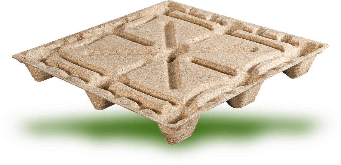 Palets de madera moldeada